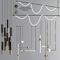 Supernova Pendant Collection Modern Design With Geometric Shapes And Metal Spheres