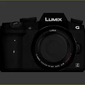modern camera panasonic camera reflex camera slr camera 3d model
