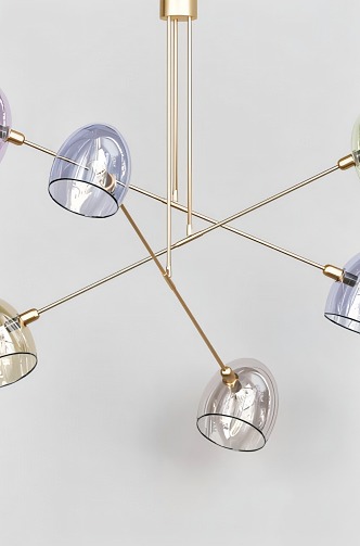 Chandelier lamps 3d model