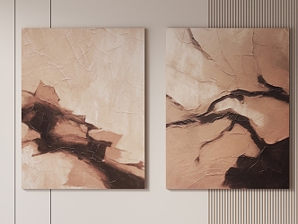 -Ancient Hanging Paintings in the Quiet Wind 3d model