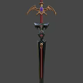 Red Sword 3d model