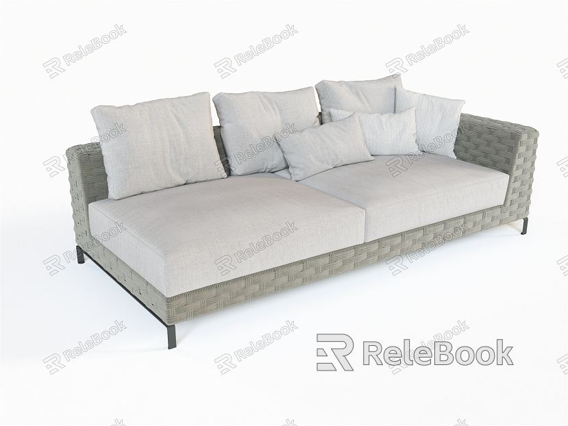 Modern Outdoor Sofa Rattan Sofa model