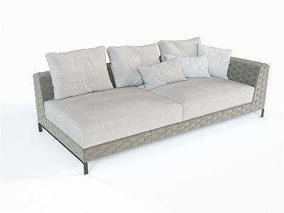 Modern Outdoor Sofa Rattan Sofa model