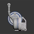 Industrial Mechanical Pipe Fittings With Cylindrical Metal Components Structure