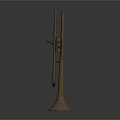 Vintage Copper Commercial Horn Equipment With Rustic Finish And Classic Design