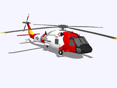 modern helicopter model