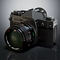 Modern Camera Canon Camera SLR 3d model