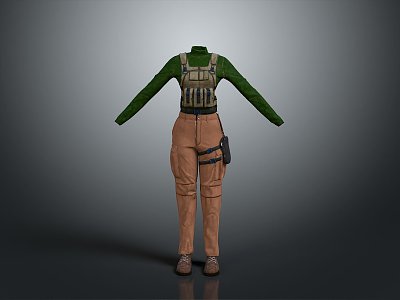 Jeans Straight Leg Pants Khakis Bloomers Wide Leg Pants Flare Pants Pencil Pants Crane Pants 3d model