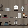 New Chinese-style Ornaments Combination Ornaments 3d model