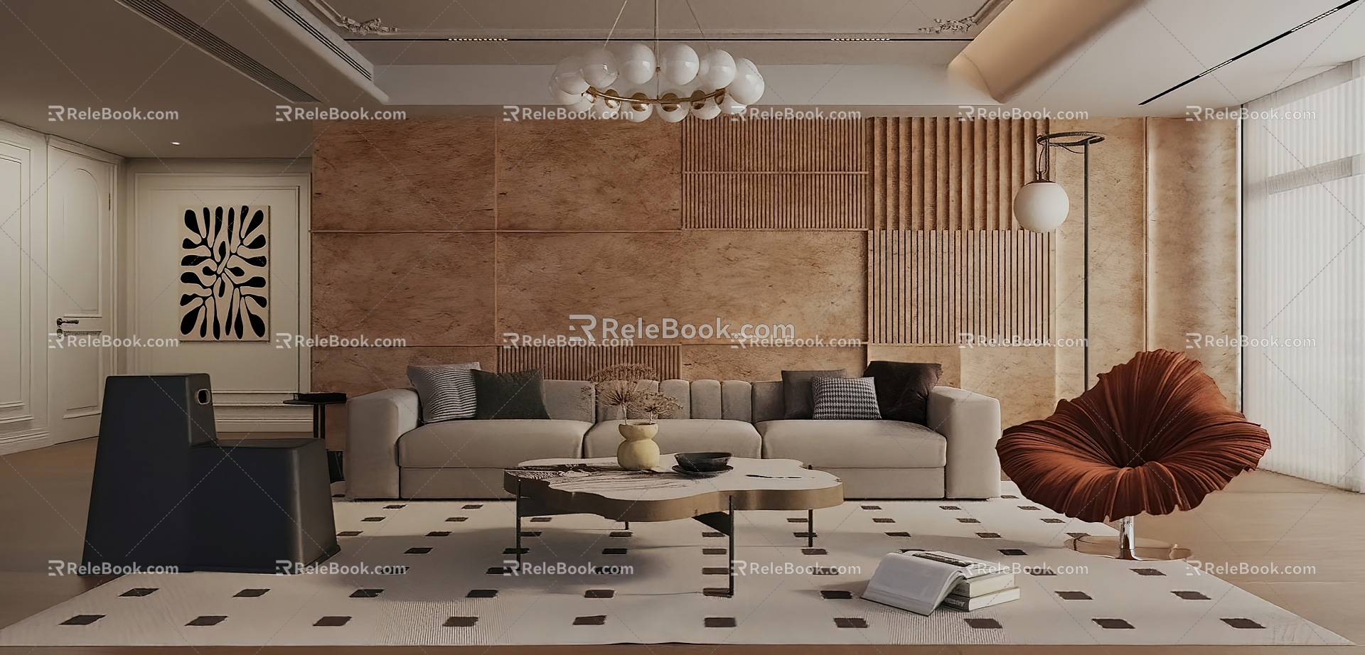 Living room 3d model