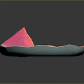 Colorful Watermelon Slices On Decorative Glossy Edge Plate With Vibrant Hues