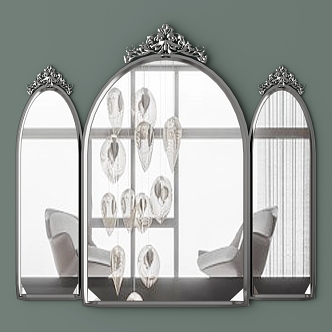 vanity mirror 3d model