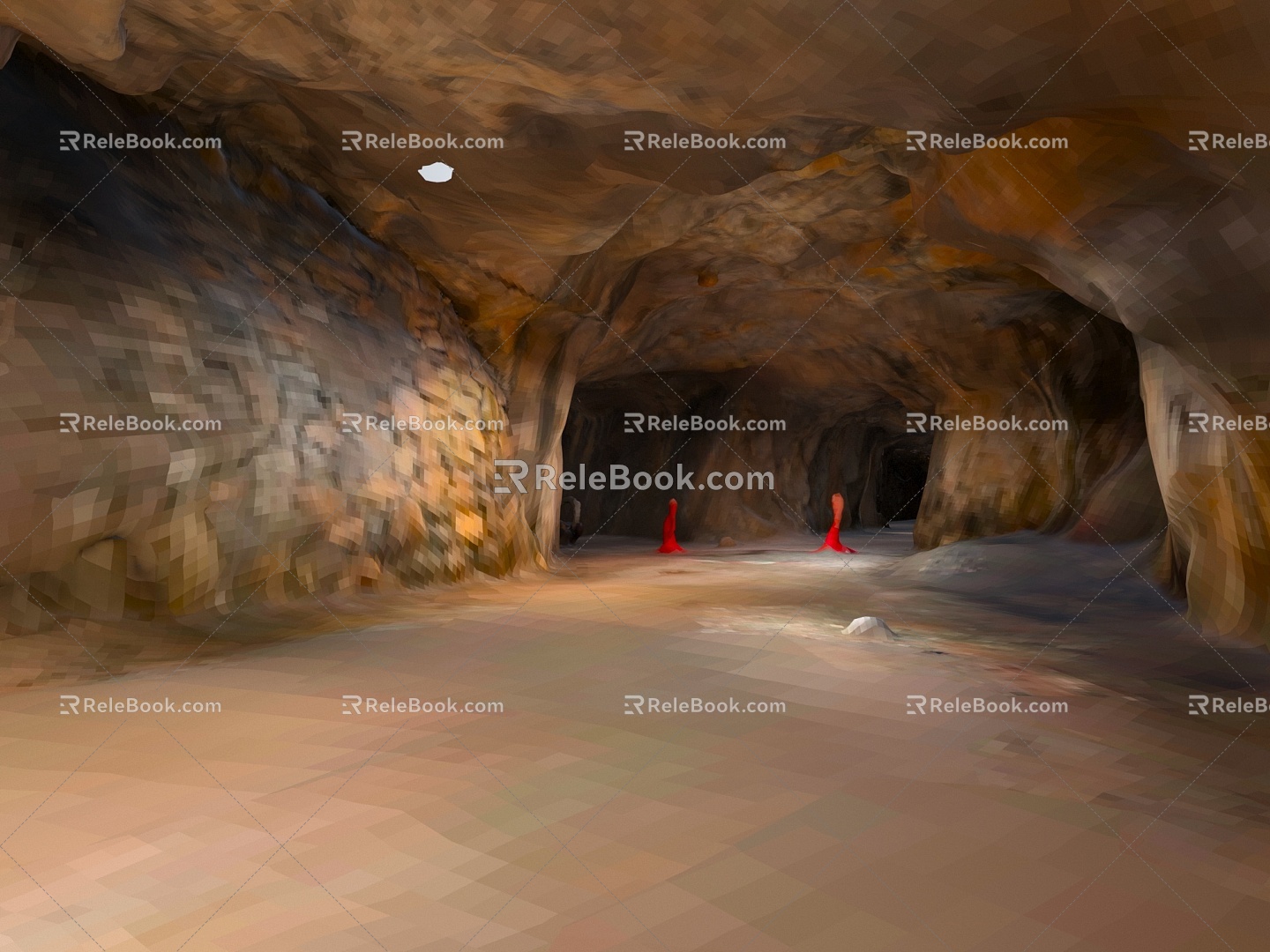 Cave Mountain Cave Cave Realistic 3d model