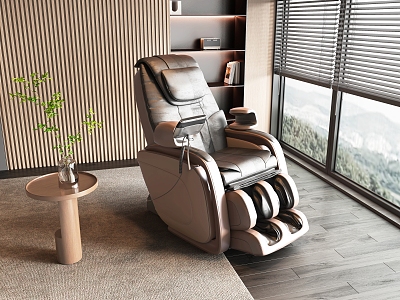 Massage Chair Leather Massage Chair Massage Sofa Electric Massage Chair 3d model