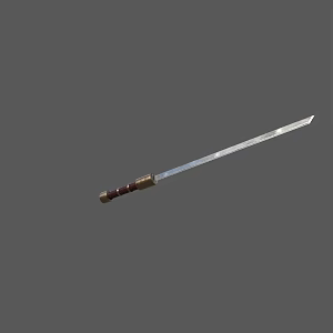 Next-generation ancient horizontal sword 3d model