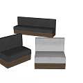 Modern Edra Card Seat Sofa Single Sofa Multiplayer Sofa Combination 3d model