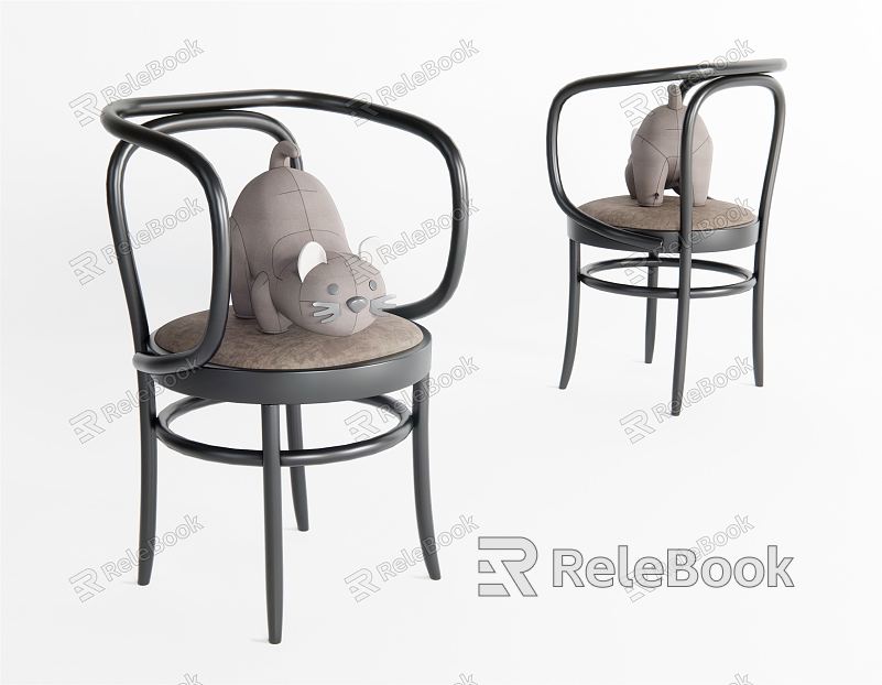 Nordic Dining Chair Leisure Chair Sofa Chair Coffee Chair Chair Rattan Chair Circle Chair Armchair model