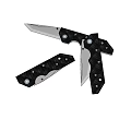 Multifunctional Folding Knives With Carbon Fiber Handles And Silver Blades For Hardware Tools