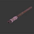 Handcrafted Wooden Carving Tool With Wrapped Cloth Handle For Sculpture Art