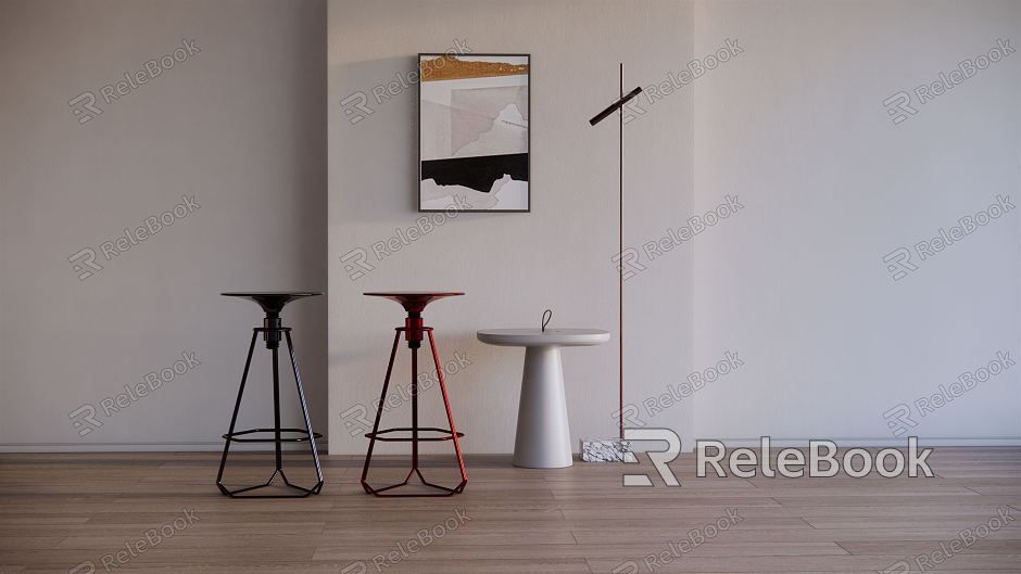 Quiet bar stool bar chair model