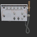 Soviet Navy Radio Radio Military Marine Station Radio 3d model