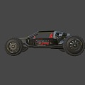 Sci-fi buggy 3d model