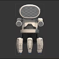 Modern Robot Patrol Robot Security Robot 3d model