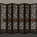Screen partition 3d model