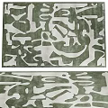 carpet tapestry fabric carpet square carpet 3d model