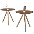 Modern corner table 3d model