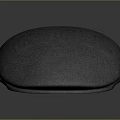Gray Felt Beret Classic Style Warm Soft Texture Daily Wear Accessory