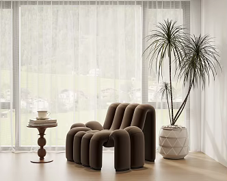 Leisure Chair Lazy Sofa 3d model