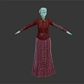 Red Plaid Long Sleeve Maxi Dress With Button Front Details And Classic Design