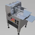 Industrial Equipment With Metal Structure Open Section And Mobile Wheels Design