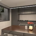 Modern Office Interior With Open Layout Wooden Shelves Desk Chairs And Decorative Art