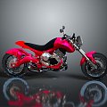 Motorcycle Two-wheeled Motorcycle Cross-country Motorcycle Road Race Motorcycle Motor Vehicle Transport 3d model