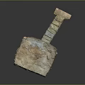 Cave Dungeon Underground Cave Game Environment Game Scene Fairy Tale Scene Fairy Tale 3d model