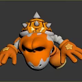 Turtle Cartoon Turtle Snapping Turtle Chickbill Turtle Reptile Cold Blooded Animal Reptile Class 3d model
