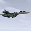 Su-37 fighter SU37 3d model