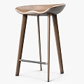 Bar stool 3d model