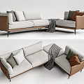 Modern Multiplayer Sofa 3d model