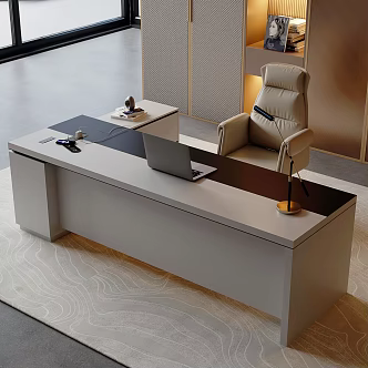 Modern desk 3d model