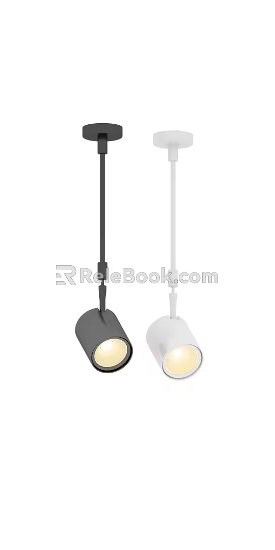 Lighting lamp spotlight downlight wall washer lamp ceiling lamp simple surface mounted downlight 3d model