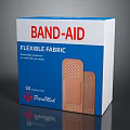 PaceMed Band Aid Flexible Fabric Soft Comfortable Adhesive Bandages 50 Count Pack