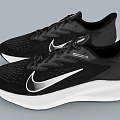 Modern sneaker Nike Zoom Running Shoes Nike Running Shoes Nike sneaker 3d model