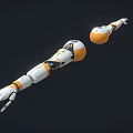 Independent mechanical arm mechanical arm robot hand science fiction arm manipulator mechanical arm 3d model