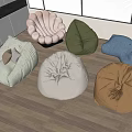 Modern Lazy Sofa 3d model
