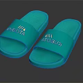 Open Toe Blue Kubota Slippers Comfortable Casual Footwear With Logo