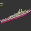 Ship Ship Warship Warship 3d model