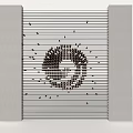 Modern partition 3d model